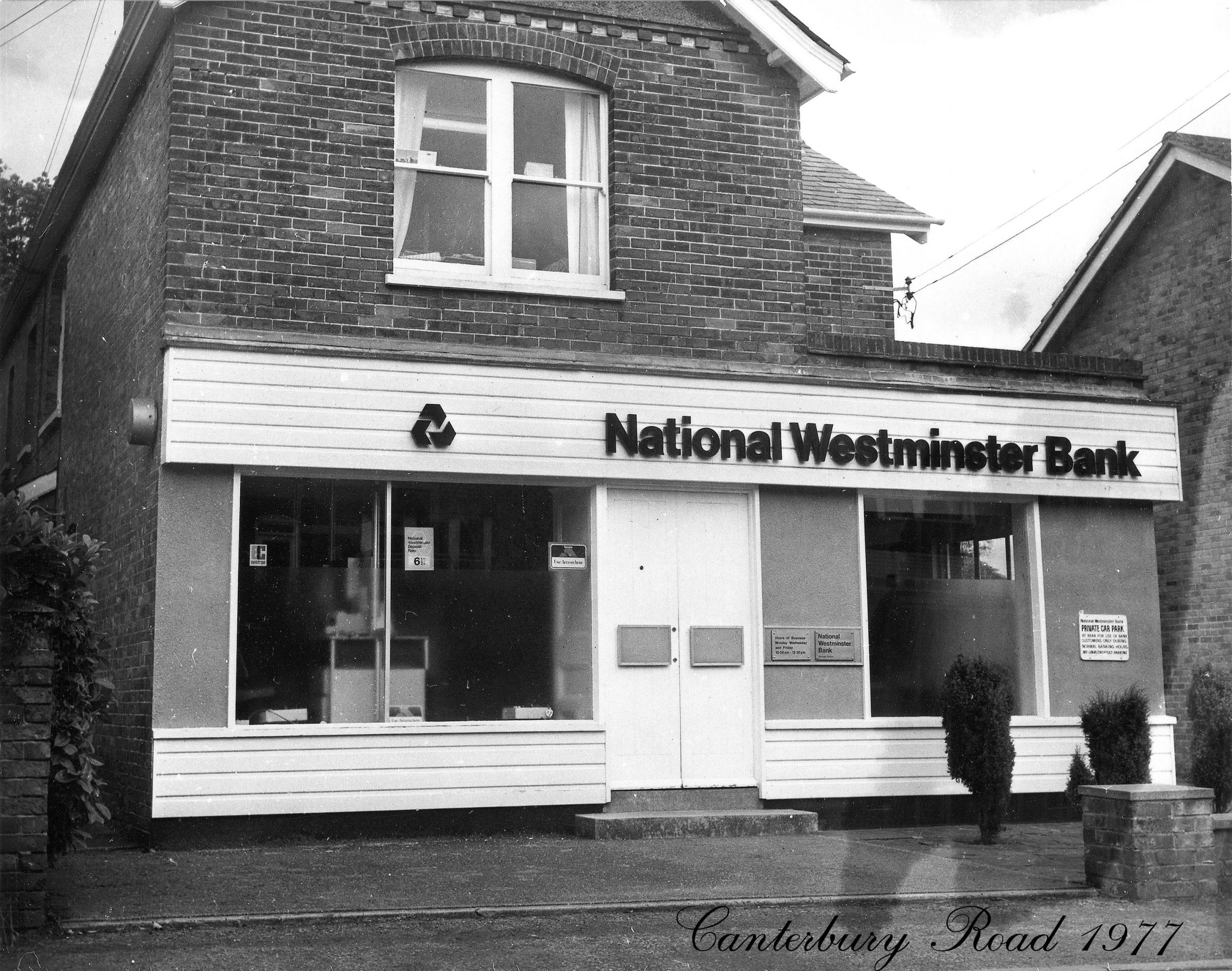 NatWest Bank 1977, Canterbury Rd