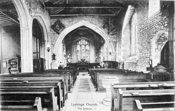 Lyminge Church Interior