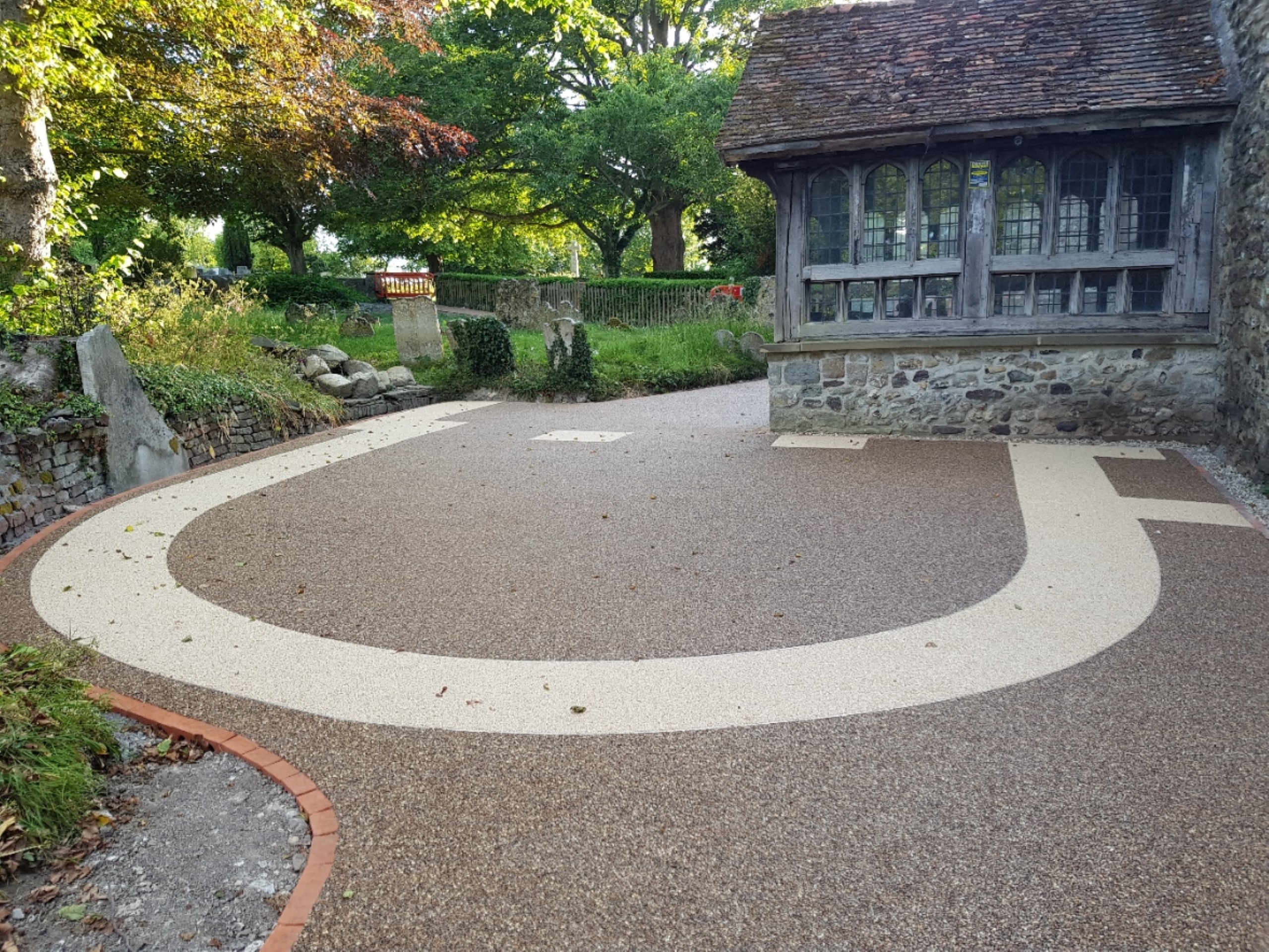 The new church path