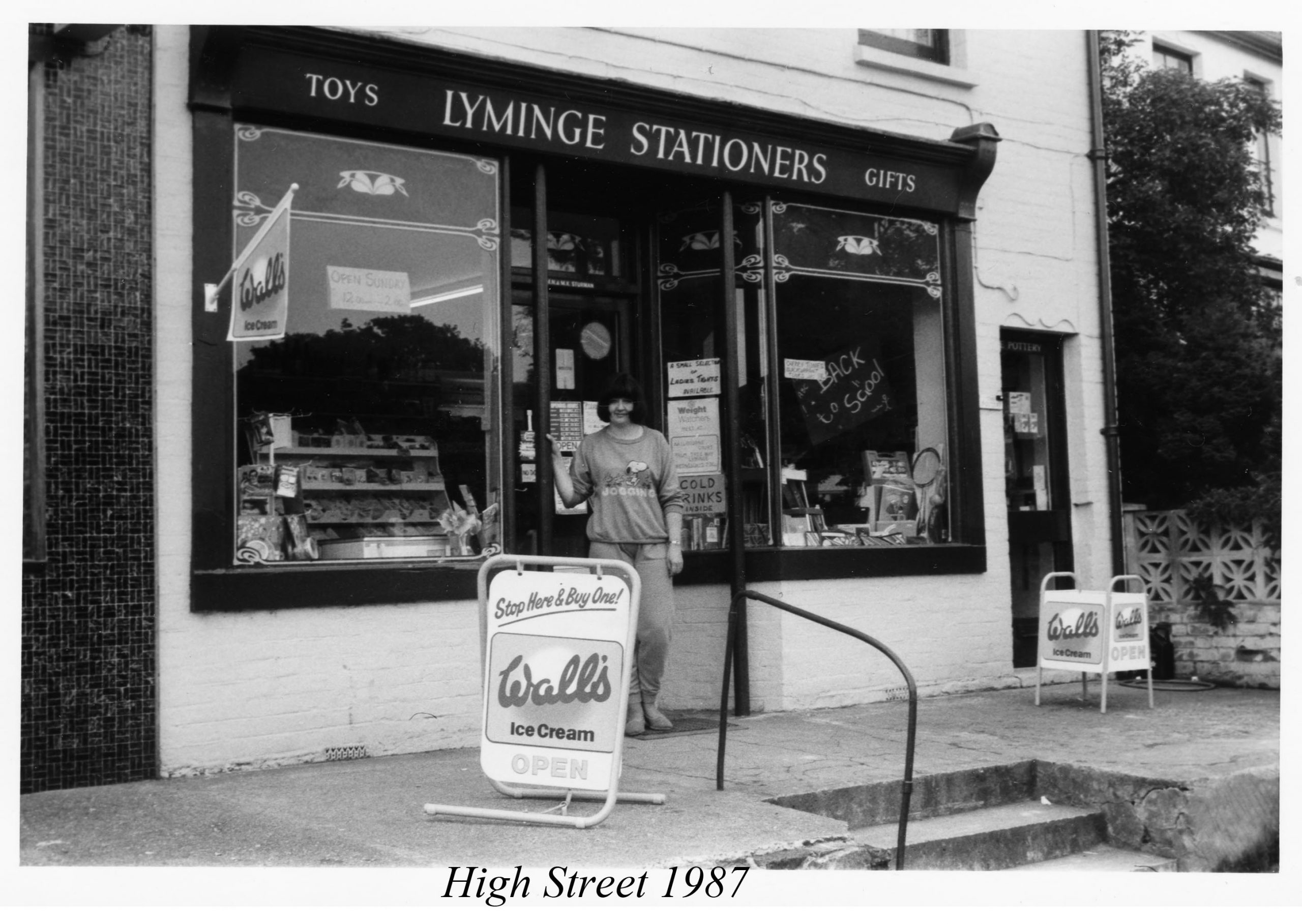 Lyminge Stationers 1987, High St
